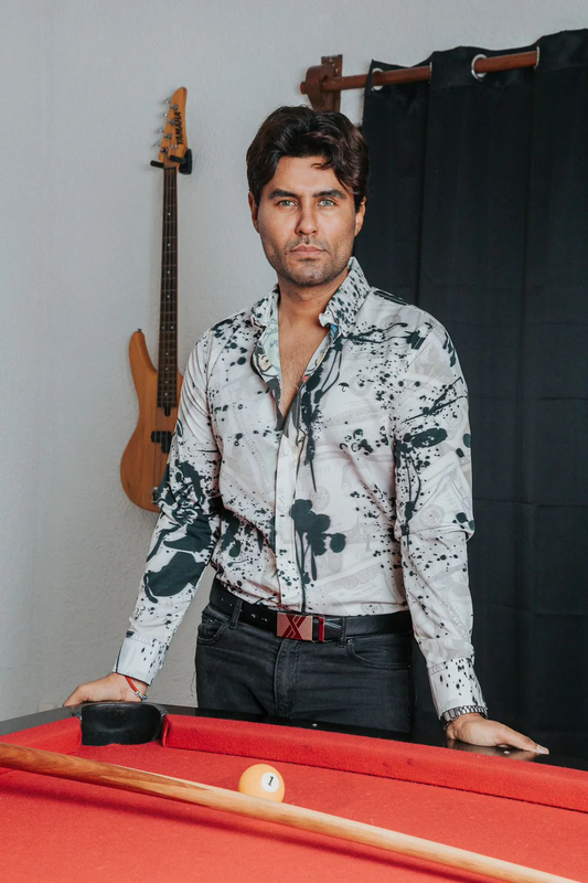 CAMISA HOMBRE SLIM FIT, MONOPOLI DOLAR