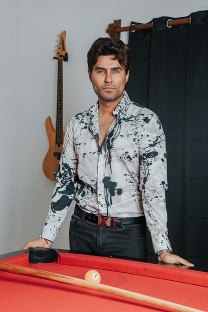CAMISA HOMBRE SLIM FIT, MONOPOLI DOLAR