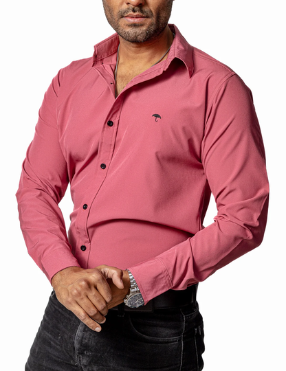 CAMISA CASUAL HOMBRE LISA LILA